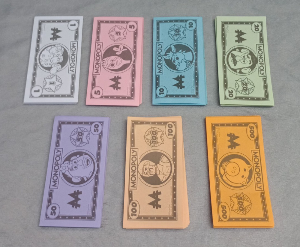 MONOPOLY TOY STORY Replacement Money